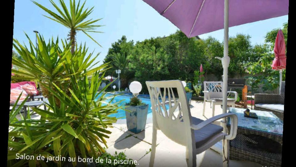 VILLA HÉLÈNE-SUITE Junior MONTPELLIER SUD-PISCINE PRIVÉ-À 2MIN DES PLAGES Pérols Exterior foto